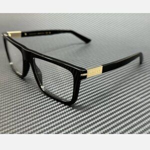 Gucci Men's Large Black Eyeglasses 56mm